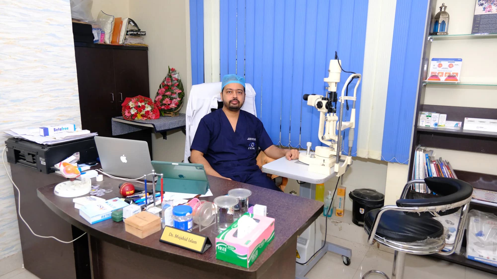 Dr. Mujahid Islam, senior eye surgeon at Eye First Superspeciality Eye Care